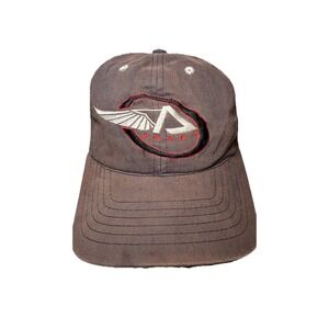 Arnet Ski Company Promo Baseball Hat Made in USA Brown Vintage